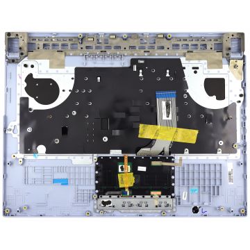 Tastatura Asus 90NR01J6-R31US0 Albastra cu Palmrest Albastru si TouchPad iluminata rgb 8 pini backlit Tastatura Asus 90NR01J6-R31US0 Albastra cu Palmrest Albastru si TouchPad iluminata rgb 8 pini backlit