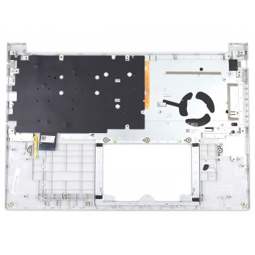 Tastatura Asus VivoBook 16X K3605Z Argintie cu Palmrest Argintiu iluminata backlit
