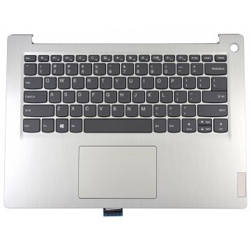 Tastatura Lenovo IdeaPad 3-14ADA05 Gri cu Palmrest Argintiu si TouchPad