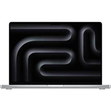 Apple Laptop Apple MacBook Pro 16 , procesor Apple M4 Pro, 14 nuclee CPU si 20 nuclee GPU, 24GB RAM, 1TB SSD, Argintiu