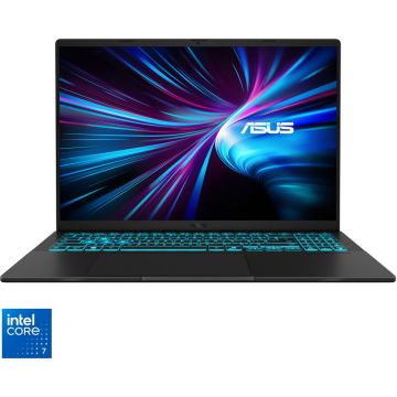 Asus Laptop ASUS V3607VH, Display 16'' WUXGA  1920x1200, Procesor Intel® Core™ 7 240H, Memorie RAM16GB DDR5, Capacitate de depozitare 1TB SSD, Placa video dedicata GeForce RTX 5050 8GB, No OS, Negru