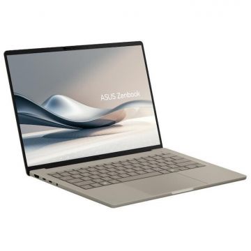 Asus Laptop Asus Zenbook A14 UX3407QA-QD340X, 14 inch 1920 x 1200, Qualcomm X X1-26-100, 32 GB LPDDR5X, 1 TB SSD, Qualcomm Adreno X1-45, Windows 11 Pro, Bej