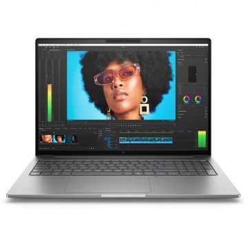 HP Laptop HP ZBook AI 8 G1i, Intel Core Ultra 7 255H, 16 inch, RAM 32GB, SSD 1TB, nVidia RTX 500 Ada 4GB, Windows 11 Pro, Argintiu