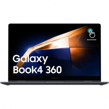 Laptop Galaxy Book4 360 Intel Core 7 150U 15.6inch AMOLED Touch 16GB 512GB Windows 11 Home Gri