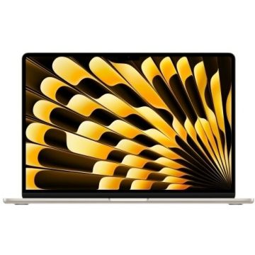 Laptop MacBook Air Liquid Retina 15.3 inch M4 10-Core 16GB 1TB SSD macOS Starlight