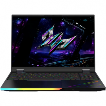 Laptop Predator Helios 16 AI OLED 16 inch Intel Core Ultra 9 275HX 32GB 2TB SSD RTX 5070 Ti Windows 11 Pro Abyssal Black