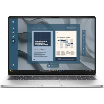 Laptop Pro 16 PC16255 16 inch FHD+ Touch AMD Ryzen AI 7 PRO 350 32GB DDR5 512GB SSD AMD Radeon 860M Windows 11 Pro 3Yr ProS NBD Platinum Silver