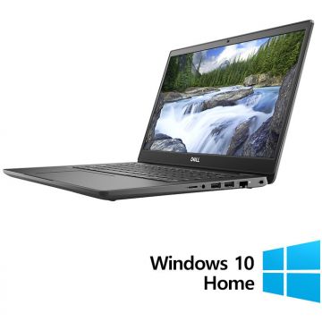 Laptop Refurbished Latitude 3410 FHD 14 inch Intel Core i5-10210U 8GB 256GB SSD Windows 10 Home Grey