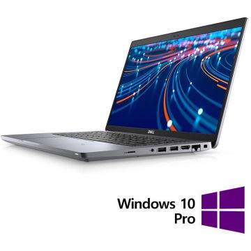 Laptop Refurbished Latitude 5420 FHD 14 inch Intel Core i5-1145G7 16GB 512GB SSD Windows 10 Pro Silver