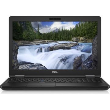 Laptop Refurbished Latitude 5590 FHD 15.6 inch Intel Core i5-8350U 8GB 512GB SSD Windows 10 Home Black