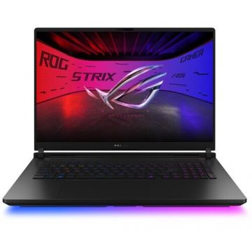 Laptop ROG Strix Scar 2.5K 18 inch Intel Core Ultra 9 275HX 64GB 2TB SSD RTX 5090 Windows 11 Pro Black