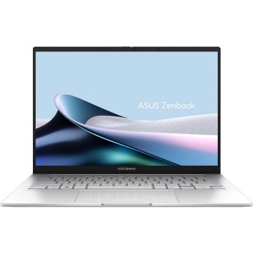Laptop ZenBook 14 UX3405CA OLED 14 inch Intel Core Ultra 9 285H 32GB 1TB SSD Windows 11 Home Silver