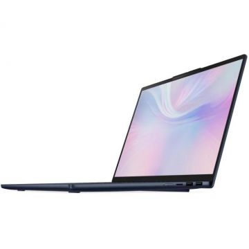 Lenovo Laptop Lenovo IdeaPad Slim 5 16AHP10, Procesor AMD Ryzen™ 7 8845HS, Display 16 2.8K 2880x1800 OLED, Memorie RAM 32 GB DDR5, Capacitate de stocare 1 TB SSD, Placa grafica integrata AMD Radeon 780M, NO OS, Albastru