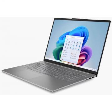 Lenovo Laptop Lenovo IdeaPad Slim 5 16AHP10, Procesor AMD Ryzen™ 7 8845HS, Display 16 WUXGA 1920 x 1200 , IPS, Memorie RAM 32GB DDR5, Capacitate de stocare 1TB SSD, Placa video integrata AMD Radeon™  780M, NO OS, Gri