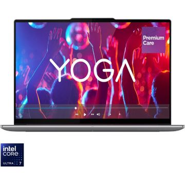 Lenovo Laptop Lenovo Yoga Pro 9 16IAH10, Display 16'' 2.8K OLED 2880 x 1800, Procesor Intel® Core™ Ultra 7 255H, Memorie RAM 32GB LPDDR5X, Capacitate de stocare 1TB SSD, Placa video dedicata nVidia GeForce RTX 5050 8GB GDDR7, Windows 11 Home, Gri