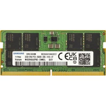 Memorie RAM laptop Samsung M425R4GA3PB0-CWM, DDR5, 32GB, SO-DIMM, 5600MHz, UB
