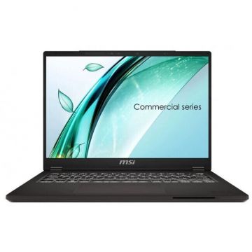 MSI Laptop MSI Commercial 14 H A13MG-255PL, Intel® Core™ i7 13700H, 35.6 cm (14), Full HD+, 32 GB DDR4-SDRAM, 1 TB SSD, Iris Xe Graphics, Windows 11 Pro, Gri inchis