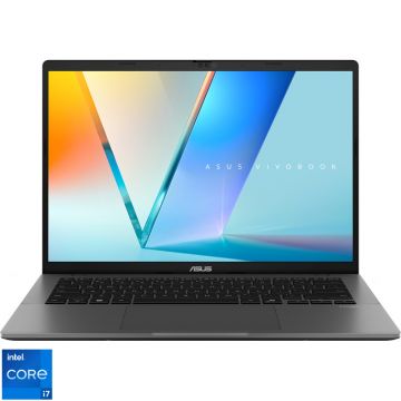 Laptop ASUS 14'' Vivobook S14 S3407VA, WUXGA, Procesor Intel® Core™ i7-13620H (24M Cache, up to 4.90 GHz), 16GB DDR5, 1TB SSD, Intel UHD, No OS, Matte Gray