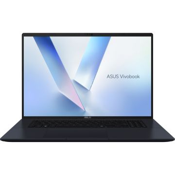 Laptop ASUS 18'' Vivobook 18 M1807HA, WUXGA 144Hz, Procesor AMD Ryzen™ 7 260 (16M Cache, up to 5.1 GHz), 32GB DDR5, 1TB SSD, AMD Radeon 780M, No OS, Quiet Blue