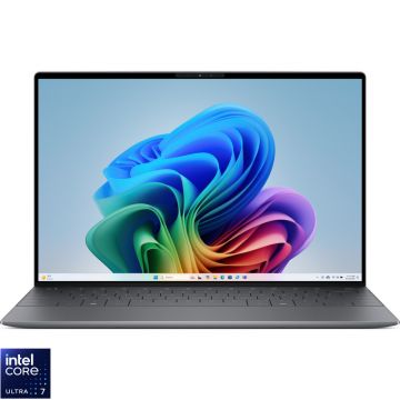 Laptop DELL 13.4'' XPS 13 9350, 3K OLED Touch, Procesor Intel® Core™ Ultra 7 268V (12M Cache, up to 5.00 GHz), 32GB LPDDR5X, 2TB SSD, Intel Arc 140V, Win 11 Pro, Graphite, 3Yr ProSupport