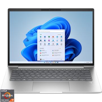 Laptop HP 14'' EliteBook 645 G11, WUXGA IPS, Procesor AMD Ryzen™ 7 7735U (16M Cache, up to 4.75 GHz), 16GB DDR5, 512GB SSD, AMD Radeon 680M, Win 11 Pro, Silver