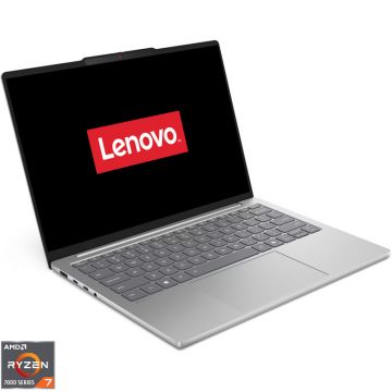 Laptop Lenovo 13.3'' IdeaPad Slim 5 13ARP10, WUXGA IPS, Procesor AMD Ryzen™ 7 7735HS (16M Cache, up to 4.75 GHz), 16GB LPDDR5X, 1TB SSD, AMD Radeon 680M, No OS, Cloud Grey