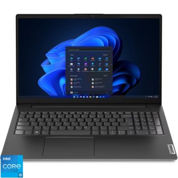 Laptop Lenovo 15.6'' V15 G4 IRU, FHD IPS, Procesor Intel® Core™ i5-13420H (12M Cache, up to 4.60 GHz), 16GB DDR4, 512GB SSD, Intel UHD, Win 11 Pro, Business Black