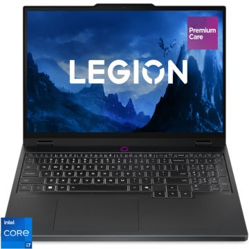 Laptop Lenovo Gaming 15.3'' Legion 5 15IRX10, WUXGA IPS 165Hz, Procesor Intel® Core™ i7-13650HX (24M Cache, up to 4.90 GHz), 16GB DDR5, 512GB SSD, GeForce RTX 5050 8GB, No OS, Eclipse Black, 3Yr Onsite Premium Care