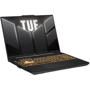 Laptop TUF Gaming F16 FX607VU-I5085 - Core 5-210H 16inch 144Hz 8GB 512GB No OS RTX4050 Negru