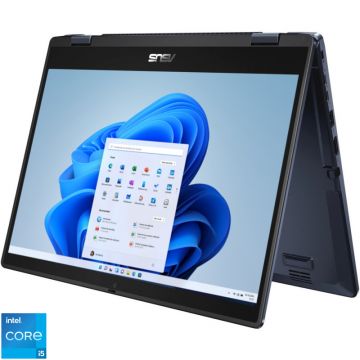 Laptop ASUS 14'' ExpertBook B3 Flip B3402FVA, FHD Touch, Procesor Intel® Core™ i5-1335U (12M Cache, up to 4.60 GHz), 16GB DDR4, 256GB SSD, Intel Iris Xe, Win 11 Pro, Star Black