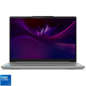 Laptop Lenovo 14'' IdeaPad Slim 5 14IRH10R, WUXGA IPS, Procesor Intel® Core™ 5 210H (12M Cache, up to 4.80 GHz), 16GB DDR5, 512GB SSD, Intel Graphics, No OS, Luna Grey
