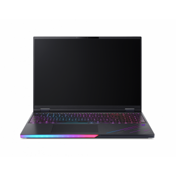 Acer Laptop gaming Acer Predator Helios 16 AI, 16 inch OLED WQXGA, Intel Core Ultra 9 275HX, 32GB SSD, 2x1TB, GeForce RTX 5090 24GB, No OS, Negru