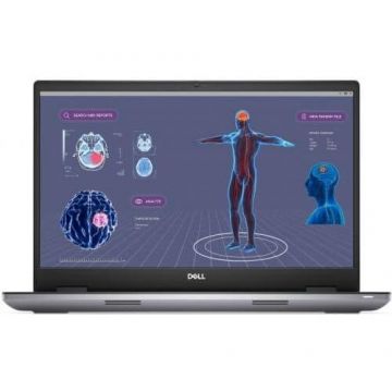Dell Laptop Dell Precision 7780, Intel Core i9-13950HX, 17 inch FHD, 64GB RAM, 1TB SSD, nVidia RTX 3500 Ada 12GB, Windows 11 Pro, Gri