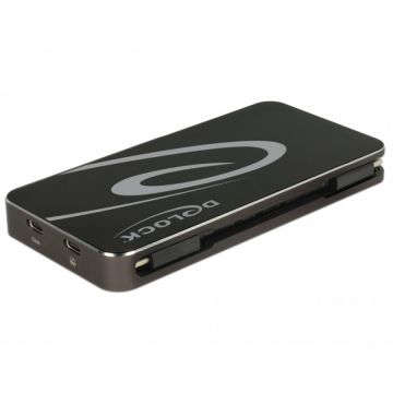 Delock Docking Station Delock 87773, USB Type-C 3.2 la 4K, Negru