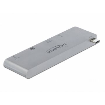 Delock Docking Station pentru MacBook USB 3.1-C la HDMI / 1 x SD / 1 x micro SD cu PD 3.0, Delock 87745
