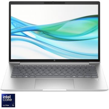 HP Laptop HP ProBook 440 G11, Intel Core Ultra 5 125U, 14 inch WUXGA, 16GB DDR5, 512GB SSD, Intel® Graphics, Free DOS, Argintiu