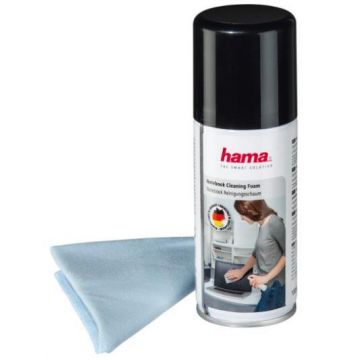 Kit de curatare Hama 53079, spuma 100 ml si laveta