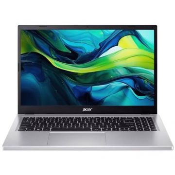 Laptop Acer Aspire Go 15 AG15-71P (Procesor Intel Core i5-13420H (12M Cache, up to 4.60 GHz) 15.6inch FHD, 16GB, 1TB SSD, Intel UHD Graphics, Argintiu)