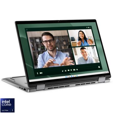 Laptop DELL 14'' Latitude 7450 2-in-1, FHD+ Touch, Procesor Intel® Core™ Ultra 7 165U (12M Cache, up to 4.90 GHz), 32GB LPDDR5X, 1TB SSD, Intel Graphics, Win 11 Pro, 3Yr BOS