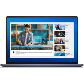 Laptop Dell 16 DC16251 (Procesor Intel Core 7 150U (12M Cache, up to 5.40 GHz) 16inch WUXGA, 16GB, 1TB SSD, nVidia GeForce MX570A @2GB, Win 11 Pro, Albastru)