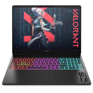 Laptop Gaming HP OMEN MAX 16-ak0004nn (Procesor AMD Ryzen™ AI 9 HX 375 (24M Cache, up to 5.1 GHz), 16inch WQXGA IPS 60-240Hz, 32GB DDR5, 1TB SSD, NVIDIA GeForce RTX 5070 Ti @12GB, Negru)