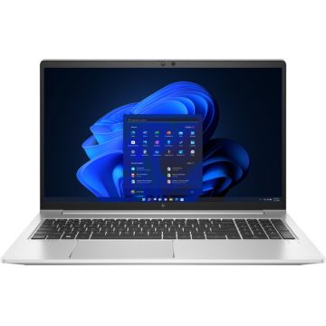 Laptop HP 15.6'' EliteBook 650 G9, FHD IPS, Procesor Intel® Core™ i7-1255U (12M Cache, up to 4.70 GHz), 8GB DDR4, 512GB SSD, Intel Iris Xe, Free DOS