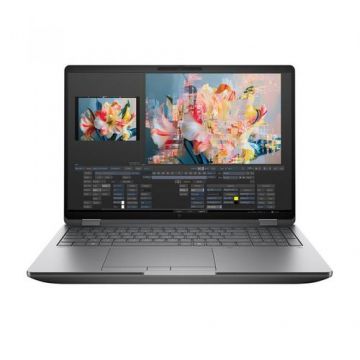 Laptop HP ZBook Fury 16 G1i (Procesor Intel® Core™ Ultra 7 255HX (30M Cache, up to 5.20 GHz) 16inch WUXGA, 32GB, 1TB SSD, NVIDIA RTX PRO 2000 @8GB, Win 11 Pro, Argintiu)