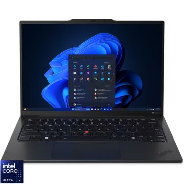 Laptop Lenovo 14'' ThinkPad X1 Carbon Gen 12, 2.8K OLED 120Hz Touch, Procesor Intel® Core™ Ultra 7 155U (12M Cache, up to 4.80 GHz), 32GB LPDDR5X, 2TB SSD, Intel Integrated Graphics, Win 11 Pro, Black, Paint