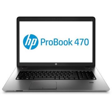 Laptop refurbished HP ProBook 470 G5, Intel Core i7-8550U 1.80 - 4.00GHz, 8GB DDR4, 256GB SSD, 17.3 Inch Full HD, Webcam, Tastatura Numerica