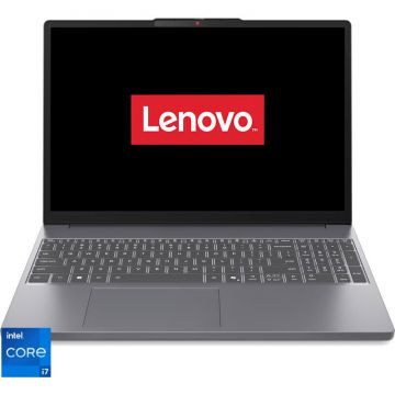 Lenovo Laptop Lenovo IdeaPad Slim 3 15IRH10, Display 15.3'' WUXGA 1920x1200, IPS, Procesor Intel® Core™ i7-13620H, Memorie RAM 24GB DDR5, Capacitate de stocare 1TB SSD, Placa video integrata Intel UHD Graphics, Free DOS, Gri