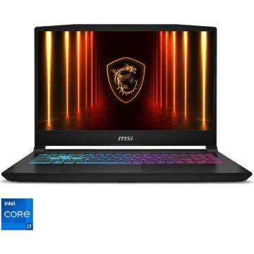 MSI Laptop Gaming MSI Katana 15 HX B14WFK, Display 15.6'' QHD (2560x1440), Procesor Intel® Core™ i7 14650HX, Memorie RAM 16GB DDR5, Capacitate de stocare 512GB SSD, Placa video dedicata NVIDIA GeForce RTX 5060 8GB, Free DOS,
