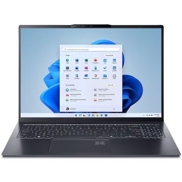 Acer Laptop Acer Swift Go 16 AI OLED SFG16-61-R418, Procesor AMD Ryzen™AI 7 350, Display 16'' WUXGA+ (2048 x 1280), OLED, Memorie RAM 32GB LPDDR5X, Capacitate 1TB SSD, Placa video integrata AMD Radeon™ 860M, Windows 11 Home, Titanium Gray