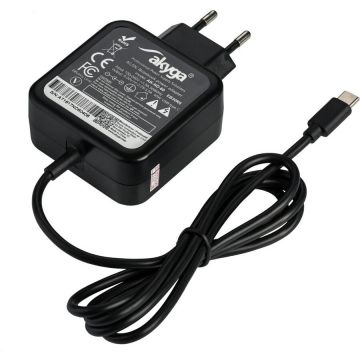 AKYGA Incarcator Laptop Akyga AK-ND-60, Universal, USB-C, 45W, Negru