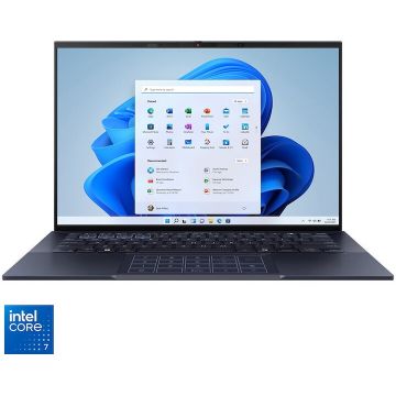 Asus Laptop ASUS ExpertBook B9 OLED B9403CVAR, Procesor Intel® Core™ 7 150U, Display 14 WQXGA+ (2880x1800), Memorie RAM 32GB LPDDR5X, Capacitate 2TB SSD, Placa video integrata Intel® Iris Xe Graphics, Windows 11 Pro, Star Black